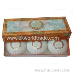 imported gift box orange soap