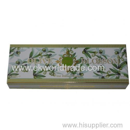 imported gift box olive blossom soap