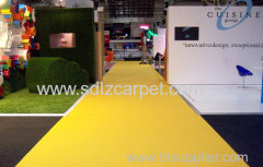 Yellow carpet exhibition for stands, aisle, events, marquee, show, party