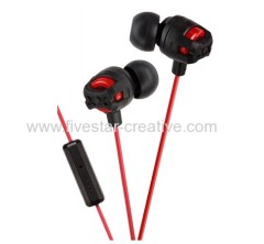 JVC HAFR201 Red Xtreme Xplosives In-Ear Canal Headphones with Remote and Mic red for iPhone Samsung