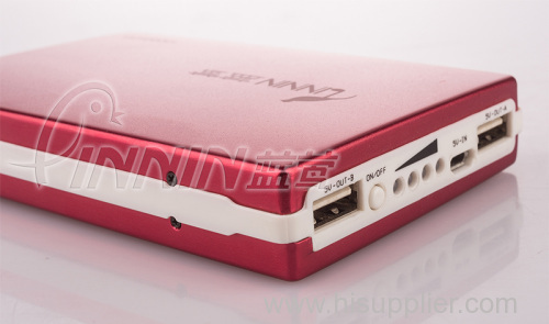 Portable Power Bank, Digital Products Emergency Charger,Double Output, Big Capacity, L930, 13000mAh