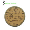 Round Bamboo Placemats in painting and Printing