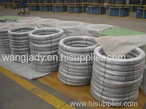 galvanized low/high carbon oval wire