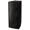 15-inch Two-way Black Carpet Passive Pro Audio Loudspeaker System