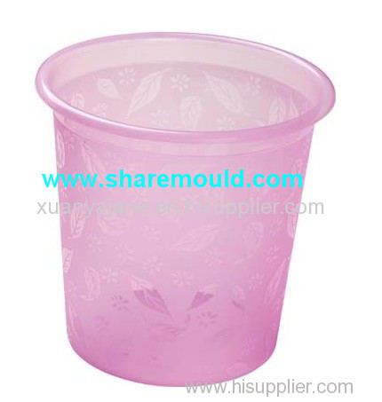 plastic injection dustbin mould