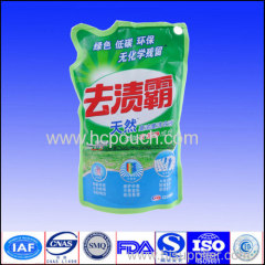 plastic bag laundry detergent