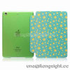 Stars Pattern Tri-fold Stand Leather And Plastic Case For iPad Air