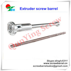 best extruder single screw and barrel for PP PE ABS PS PVC