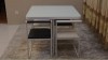 Fashion Geometric Steel Dining Table