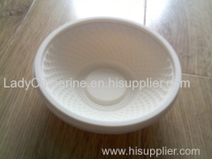 biodegradable disposable cornstarch bowl