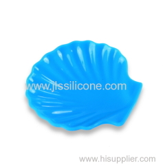 Unique Design Silicone Sushi Plates with shell-shaped design