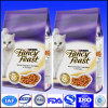 Hight Quality Plastic PET/LDPE Side gusst Pet food packaging bag for cat