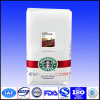 Flat bottom foled bottom back seal stand up coffee gusst bags