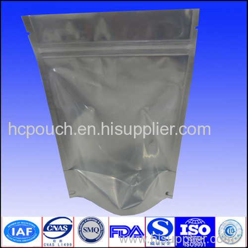 stand up laminated aluminum foil mylar bags