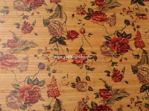 natural bamboo print wallpaper