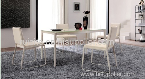Lightweight Minimalist White Dining Table