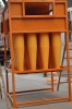 Multi-cyclone powder coating recovery system