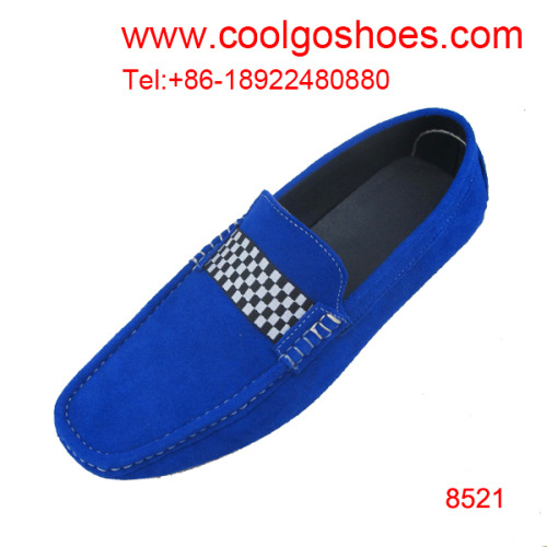 classic leather men casual loafers supplier