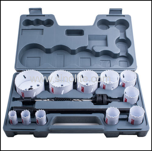 15pcs Plumber's Hole Saw Kits 3/4