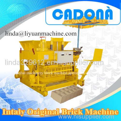 QMY6-25 egg laying brick making machine price
