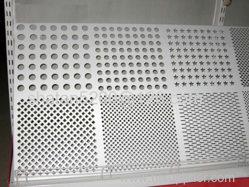 perforated metal sheet wire mesh fence passed ISO