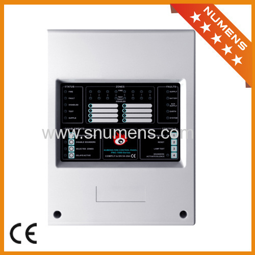 CE Certificated Conventional Fire Control Panel 2 zone,4 zone,8 zone