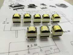 broadening high frequency transformer ee type