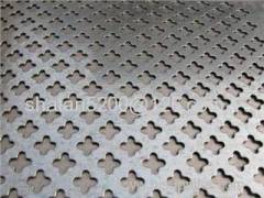 OEM perforated aluminum wire mesh