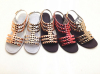 2014 color pvc soft ladies newest sandals with slippers