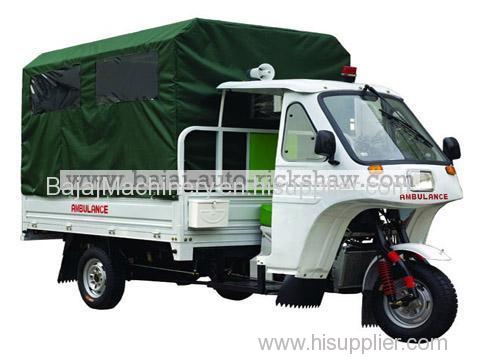Bajaj Auto Rickshaw ambulance emergency motor tricycle BA250ZK-J