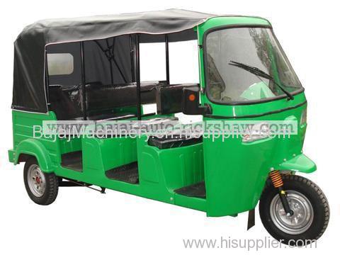 Bajaj Auto Rickshaw 3 rows seats passenger motor tricycle BA250ZK-A