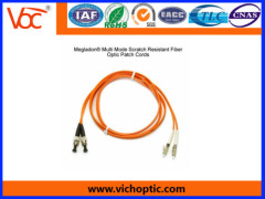 LC/PC-ST/PC multimode duplex optical fiber patch cord