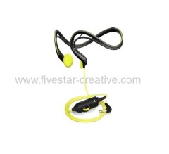 Sennheiser PMX680 Sports Neckband Earbud Headphones Black/Yellow