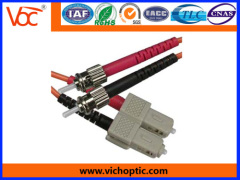 ST/PC-SC/PC multimode indoor optical fiber patch cord