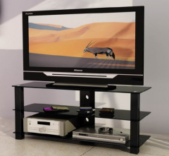 Modern bedroom furniture glass TV stand
