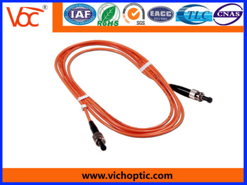 Standard ST to ST MM optical fiber indoor patch cord