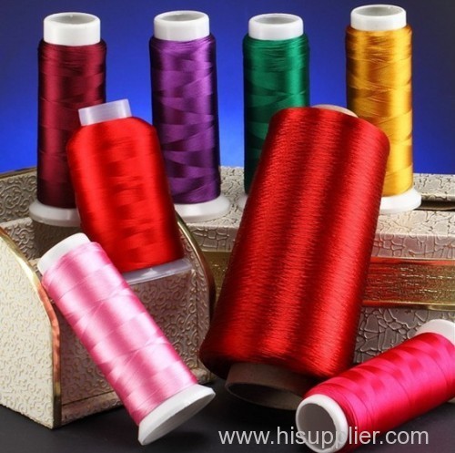 100% Rayon Embroidery Thread/Viscose Yarn