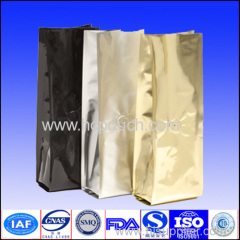 Flat bottom aluminum foil packing bag