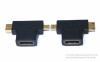 HDMI female to mini male and micro male adapter