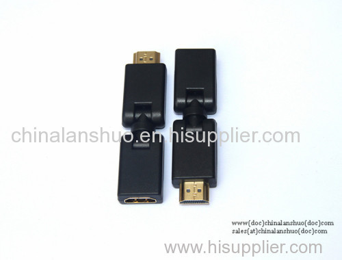 360 degree rotatable HDMI AF to AM adapter