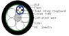 GYTS-4 Optical fiber Cable