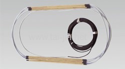 Single-unit assembly with MMO titanium anode and XLPE/PVC or PVDF/HMWPE cable