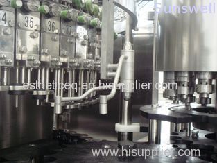 Soda water, juice liquid bottle 3-in-1 carbonated beverage filling machine / machinery