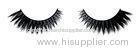 Professional Natural False Eyelashes With Synthetic Fibre Black And Glossy