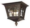 Water Glass IP 65 Electricity Outdoor Ceiling Lights Brown Hanging Lamp