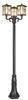 Energy Saving IP44 Pole Light Traditional Garden Lights E27 Garden Decor Lights