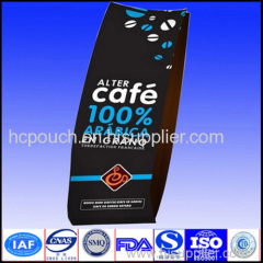 coffee bag side gusseted package