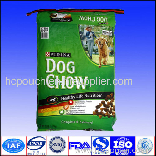 dog food side gusseted packaging