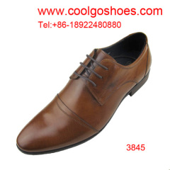 Professional Supplier Handmade high end Men Leather Dress Shoes