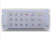 Dust Proof Industrial Metal Keyboard For Unattended Payment Terminals 20*100mm